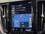 ●Apple Car Play:スマホとの有線接続で、ナビ・オーディオ再生などスマホのアプリ機能が画面でも使える便利機能です!
