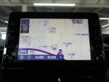 ナビゲーションももちろん装備。多彩な機能で快適ドライブをアシスト。オーディオ機能も充実していますね。