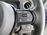 ハンドル右側にはクルーズコントロールのスイッチが装備され運転中の操作も安心して行えます。