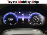 昼間でもくっきり見やすい、高質感メーターです。