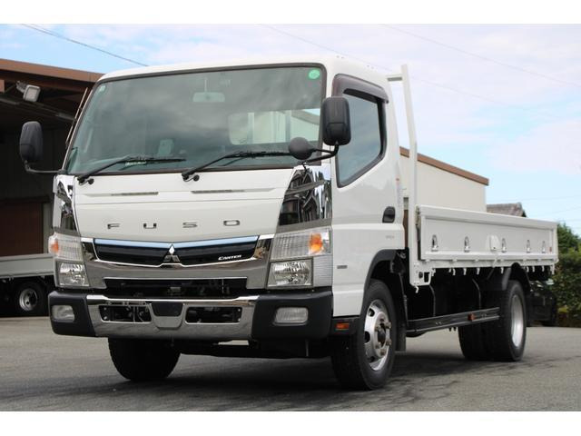 キャンター  平ボディー 4.3t ワイドロング カス