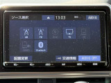 フルセグTV・CD・DVD再生・Bluetooth接続機能等が搭載!