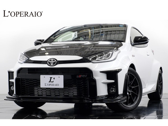 GRヤリス 1.6 GRMN サーキットパッケージ 4WD 1オーナー 限定500台 プラチナホワイト...