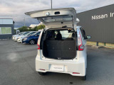 開口部は広く荷物の積み下ろしも便利です