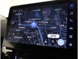 純正ナビを装備。タッチパネル式で使いやすく、お出かけもラクラクです。