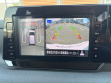 アラウンドビューモニターは車庫入れの強い味方となってくれます。上から車を見下ろすように視ることで、駐車場枠内にビシッと真っ直ぐ停めれます!☆一度使ったらわかって頂けます☆