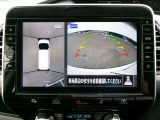 アラウンドビューモニター。空の上から見下ろすような視点でスムース駐車。