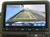 リアワイドカメラシステム!従来の視野に加えて、後方側方を約180&deg;まで見えるワイドビューと、後方を真上から見たような視野で駐車時などに便利なトップダウンビューの3つの視野があります!