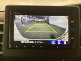 バックモニター付きで、車庫入れやバック時の後方確認をサポート。