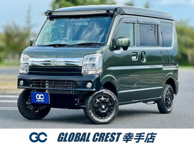 エブリイ ジョイン ハイルーフ 4WD 1年保証 修復無 運転支援 リフトアップ
