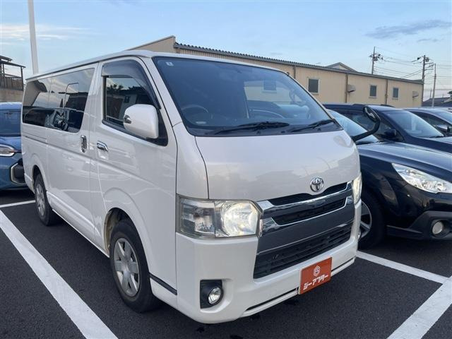 ハイエースバン 3.0 スーパーGL ロング ディーゼル 禁煙車 ワンオーナー 社外ナビ フ...