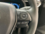 前方の車との車間を設定し、スピードを上げたり緩めたりを自動で行ってくれる追尾式の「レーダークルーズ」。上級装備の一つです!高級車にしかつかない嬉しい機能です。