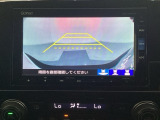 バックでの車庫入れも安心です! リアカメラが付いているバックモニター付のナビを装備しております。操作線もついており距離感も画面から確認できます。