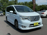 セレナ 2.0 ハイウェイスター V エアロモード+Safety II S-HYBRID 純正ナビ エアロ ...