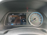 速度計は目に優しいアナログ計を採用しております。