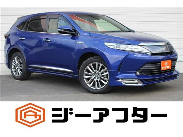 ハリアー 2.5 ハイブリッド E-Four プレミアム 4WD TRDフルエアロ 禁煙車 ALPINEナビ