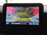 リアカメラがついているので、駐車や後進の際にとても便利です♪