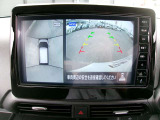 アラウンドビューモニター!空から見下ろしているかのような映像を映し出します。駐車時には安心ですよね♪