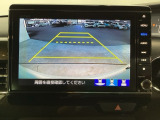 バックモニター付きで、車庫入れやバック時の後方確認をサポート。