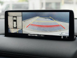 360&deg;ビューモニターを搭載しています。コーナーセンサーと合せてお使いいただくことで、安全、安心にお車の取り回しを行っていただけます。