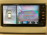 【全方位モニター】 4つのカメラで映像を映し出します。発進時、後退時も周囲の安全を確認し、サポートします^^