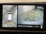 パノラミックビューモニター付きです。車両を上から見たような映像をディスプレイオーディオ画面に表示。運転席からの目視だけでは見にくい、車両周辺の状況をリアルタイムでしっかり確認できます。