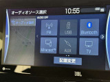 お気に入りの曲をBluetoothで再生できます♪ ドライブがさらに楽しくなりますよ♪