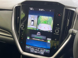 【マルチテレインモニター】車のフロントやサイドのカメラ画像を同時にモニター表示することで、悪路や狭い道を走行時でも周囲の状況確認ができ安心!本格SUVにうれしい装備です♪