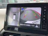 真上から見下ろせるアラウンドビューモニターです