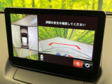【360&deg;ビューモニター】専用のカメラにより、上から見下ろしたような視点で360度クルマの周囲を確認することができます☆死角部分も確認しやすく、狭い場所での切り返しや駐車もスムーズに行えます。