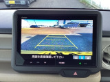 駐車が苦手な方でも安心なバックカメラつき。