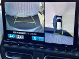 マルチビューカメラ装備しております。周囲の状況が確認出来て、車庫入れの苦手なお客様、もうご心配いりません。ぶつける心配無し?!重宝します!!