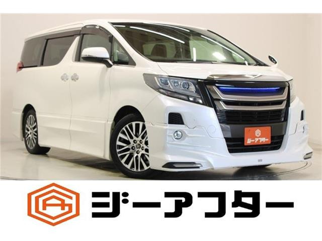 アルファード 2.5 S Cパッケージ TRDフルエアロ 後席モニター 禁煙車