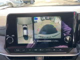 【アラウンドビューモニター】ー空から見下ろしているかのような映像で駐車をアシスト!これでバック駐車も安心ですね♪♪