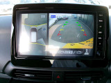アラウンドビューモニター!空から見下ろしているかのような映像を映し出します。駐車時には安心ですよね♪