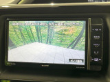 【バックカメラ】駐車時に後方がリアルタイム映像で確認できます。大型商業施設や立体駐車場での駐車時や、夜間のバック時に大活躍!運転スキルに関わらず、今や必須となった装備のひとつです!