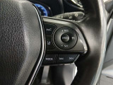 ステアリング右側には、運転支援機能を手元で操作できるスイッチ類を配置しています