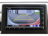 バックモニター付ですので、車庫入れも駐車もラクラクです。