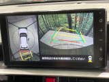 【パノラミックビューモニター】専用のカメラにより、上から見下ろしたような視点で360度クルマの周囲を確認することができます☆死角部分も確認しやすく、狭い場所での切り返しや駐車もスムーズに行えます。