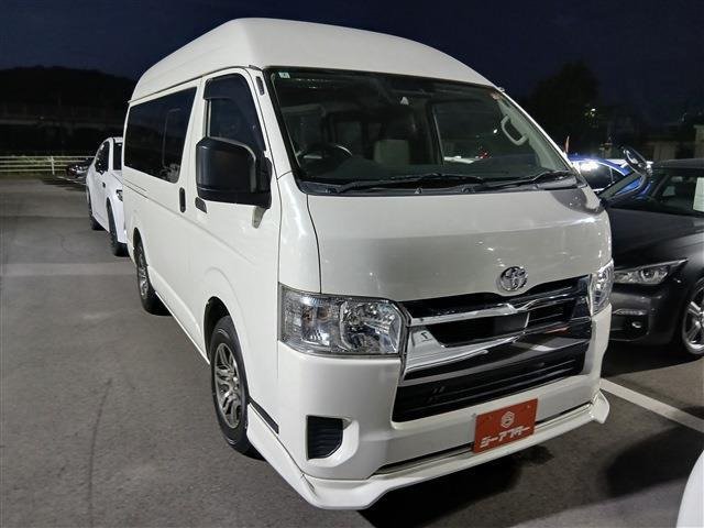 ハイエースバン 2.8 DX ロング GLパッケージ ディーゼル 禁煙車 フロントスポイラー