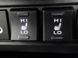 運転席、助手席はシートヒーター付きです。座面や背もたれを素早く温め、寒い日もより快適に過ごせます。