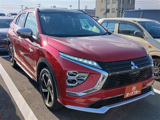 エクリプスクロス PHEV 2.4 P 4WD ワンオーナー 禁煙車 純正8インチナビ