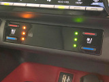 【シートヒーター&ベンチレーション】夏場は涼しい風でお尻や背中の熱やムレを防ぎ、冬はエアコンよりも早く温まってポカポカに!季節を問わず快適に過ごせます。