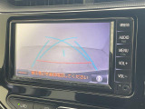 【 バックカメラ 】駐車が苦手な方でも映像で後方の安全確認もしっかり♪見えない死角の部分や距離感などモニター確認することが可能です!