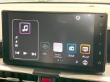【9インチ ディスプレイオーディオ】大画面ディスプレイへお持ちのスマートフォンと連携して、ナビやbluetoothでの音楽再生が可能です♪デザインはもちろん操作性も良好!別途ナビ機能の取付可能です♪