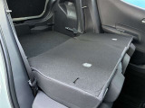 シートが倒せて荷物も楽々