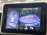【全方位モニター用カメラ】専用のカメラにより、上から見下ろしたような視点で360度クルマの周囲を確認することができます☆死角部分も確認しやすく、狭い場所での切り返しや駐車もスムーズに行えます。