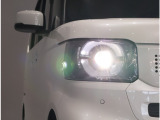 視界がよくスタイリッシュなLEDヘッドライト!また、デイタイムランニングランプ付で昼間も存在感がありますよ。