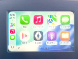 ●Apple Car Play:スマホとの有線接続で、ナビ・オーディオ再生などスマホのアプリ機能が画面でも使える便利機能です!