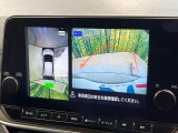 【アラウンドビューモニター】専用のカメラにより、上から見下ろしたような視点で360度クルマの周囲を確認することができます☆死角部分も確認しやすく、狭い場所での切り返しや駐車もスムーズに行えます。